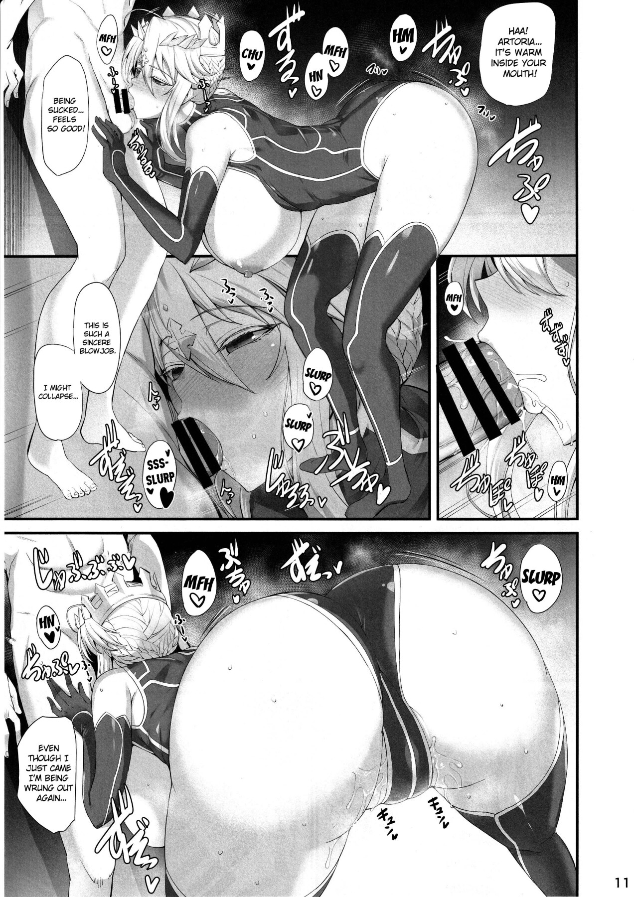 Hentai Manga Comic-A pleasant day with Artoria-Read-12